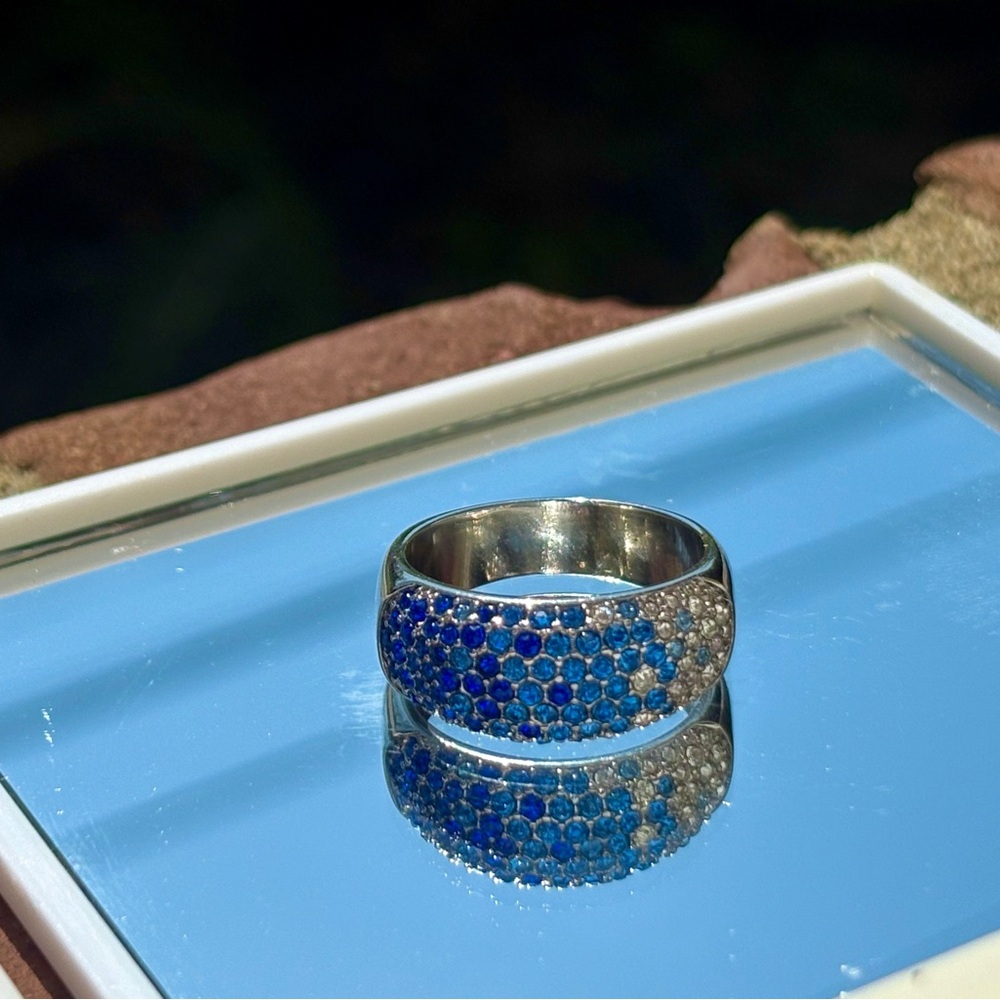NVC Nataliya V Collister Ombré Gradient Crystal Ring